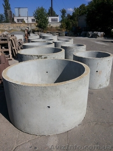 Бетонные кольца для колодца доставка,  монтаж 