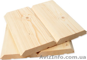 Имитация бруса для наружной и внутренней отделки,  сосна.