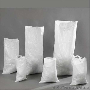 Мешки полипропиленовые для сахара,  муки,  круп,  цемента,  зерна.