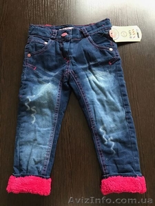 Продам джинсы девичьи теплые на малиновом меху - <ro>Изображение</ro><ru>Изображение</ru> #1, <ru>Объявление</ru> #1598532