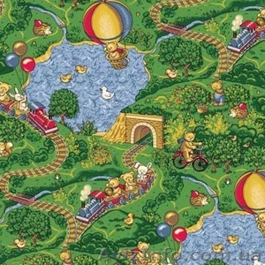 Ковролин в детскую комнату Малиновка.