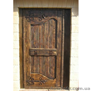 Деревянная дверь под старину - <ro>Изображение</ro><ru>Изображение</ru> #1, <ru>Объявление</ru> #1632660