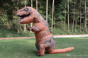 Недорого надувной костюм Динозавра для взрослого (Тирекс) - <ro>Изображение</ro><ru>Изображение</ru> #3, <ru>Объявление</ru> #1634354