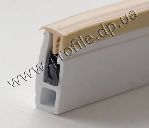 Гарпунная система крепления натяжного потолка