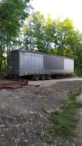 Разборка ходовой части полуприцепов 