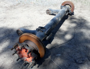 Ось TE5/8NC7-9 MERCEDES-BENZ для полуприцепа 