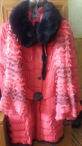 Продам женский пуховик, пальто-куртку - <ro>Изображение</ro><ru>Изображение</ru> #2, <ru>Объявление</ru> #1590943
