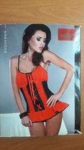 Продам женский красно-чёрный корсет от Livia Corsetti! - <ro>Изображение</ro><ru>Изображение</ru> #1, <ru>Объявление</ru> #1641028