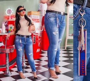 Женские стильные джинсы-бриджи и джинсы WOOX - <ro>Изображение</ro><ru>Изображение</ru> #5, <ru>Объявление</ru> #1709785