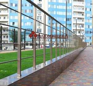 Стеклянные Ограждения балконов из алюминия  - Изображение #7, Объявление #1545309