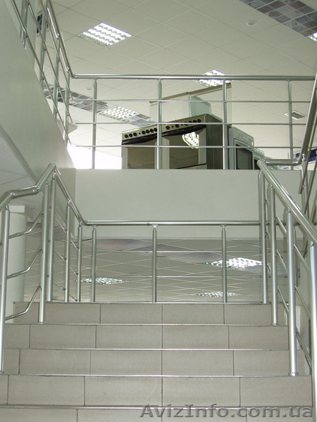 Алюминиевые перила и комплектующие, лестничные ограждения, композитные панели. - <ro>Изображение</ro><ru>Изображение</ru> #4, <ru>Объявление</ru> #48373