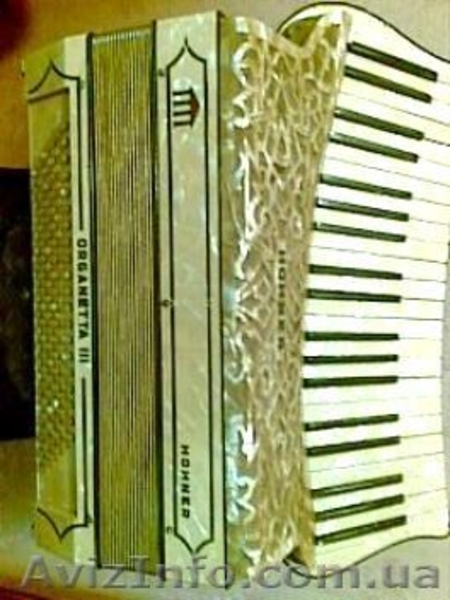 Аккордеон HOHNER Organetta III - <ro>Изображение</ro><ru>Изображение</ru> #2, <ru>Объявление</ru> #77087