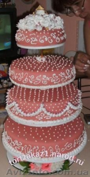 Свадебные торты  европейского  направления на заказ - <ro>Изображение</ro><ru>Изображение</ru> #3, <ru>Объявление</ru> #167477
