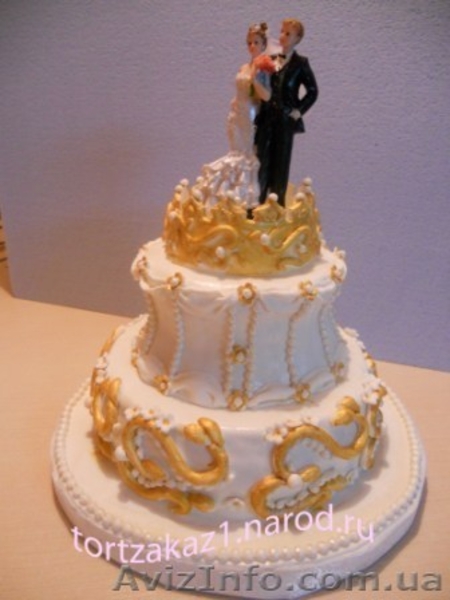 Свадебные торты  европейского  направления на заказ - <ro>Изображение</ro><ru>Изображение</ru> #5, <ru>Объявление</ru> #167477