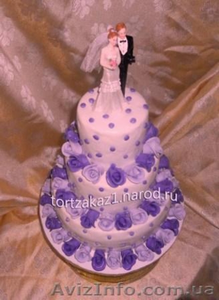 Свадебные торты  европейского  направления на заказ - <ro>Изображение</ro><ru>Изображение</ru> #7, <ru>Объявление</ru> #167477