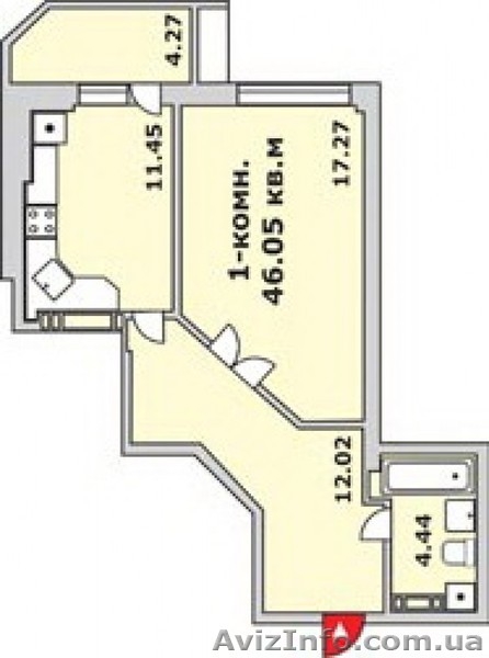 Предлагаем квартиры в жилом комплексе "Фаворит" от 6 000 грн./кв.м.! - <ro>Изображение</ro><ru>Изображение</ru> #4, <ru>Объявление</ru> #232731
