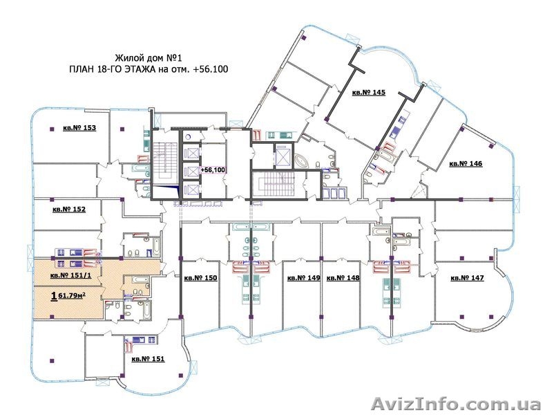 Продам 1комнатную квартиру на 18 этаже, г. Одесса, Гагаринское плато, 5/1 - <ro>Изображение</ro><ru>Изображение</ru> #2, <ru>Объявление</ru> #254107
