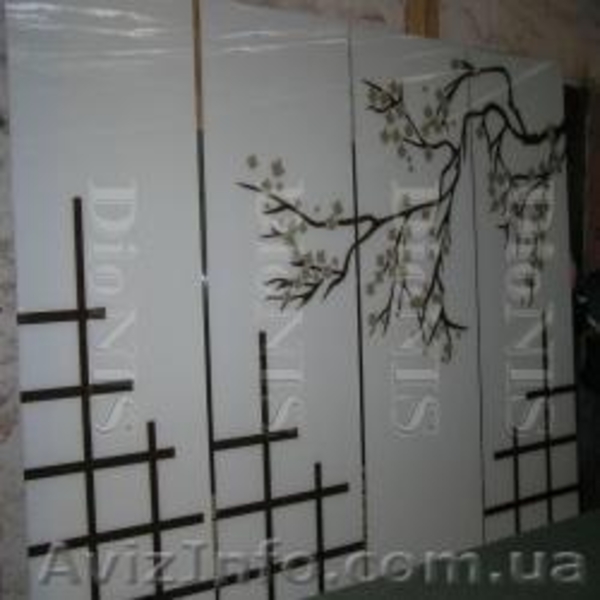 Шкафы-купе, стеклянные столики. Декор стекла/зеркала/профиля. - <ro>Изображение</ro><ru>Изображение</ru> #7, <ru>Объявление</ru> #318469