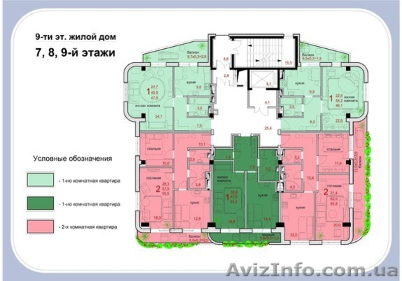 Продам 2-х ком. квартиры в ЖК «Александровский», ул.Пантелеймоновская. - <ro>Изображение</ro><ru>Изображение</ru> #3, <ru>Объявление</ru> #319778