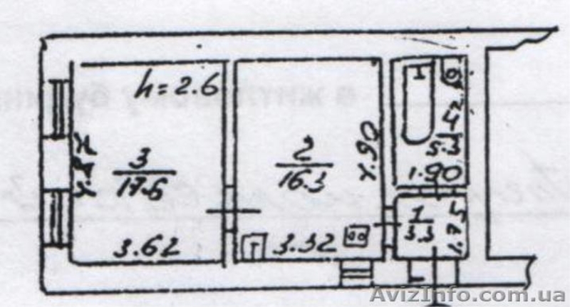 Продам 1 ком. квартиру на ул.Тираспольской. - <ro>Изображение</ro><ru>Изображение</ru> #4, <ru>Объявление</ru> #157259