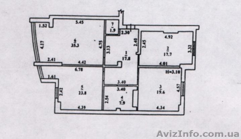 Продам 3-х ком. квартиру в новом доме, пер.Мукачевский. - <ro>Изображение</ro><ru>Изображение</ru> #7, <ru>Объявление</ru> #389589