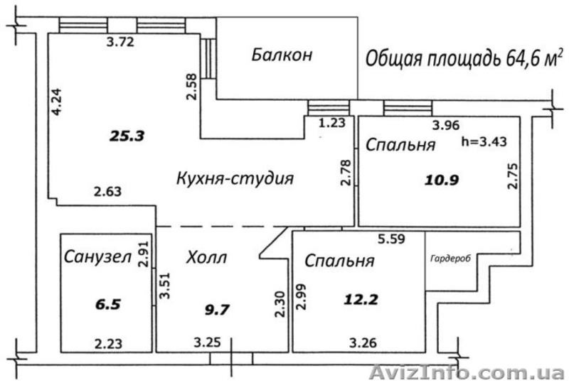 Продам 2-х ком. квартиру в ЖК «Капитан» - <ro>Изображение</ro><ru>Изображение</ru> #6, <ru>Объявление</ru> #389387