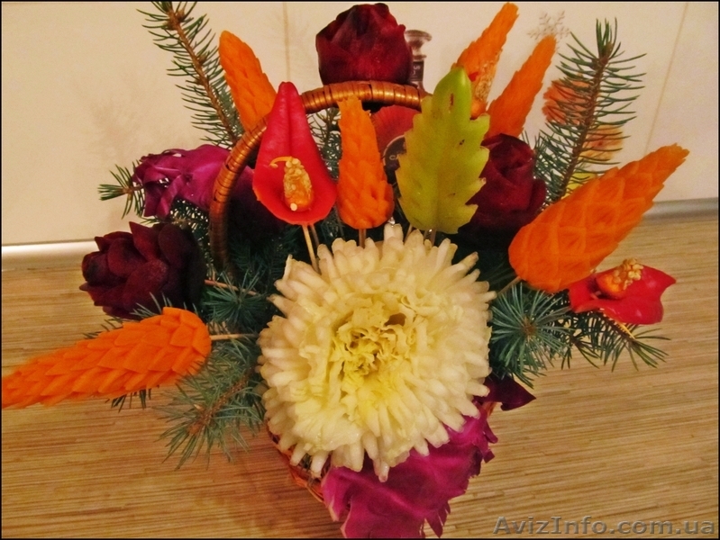 Карвинг- фрукты и овощи - <ro>Изображение</ro><ru>Изображение</ru> #3, <ru>Объявление</ru> #380996