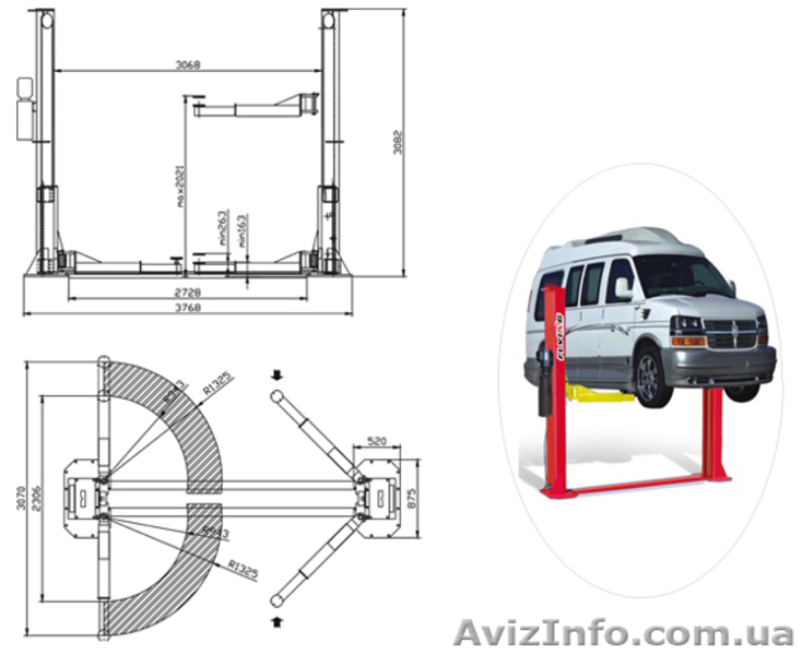 Продам подъеиник Flying Т4, а также 2-4-х стоичный ножничные. Шиномонтаж,стенд - <ro>Изображение</ro><ru>Изображение</ru> #8, <ru>Объявление</ru> #375018