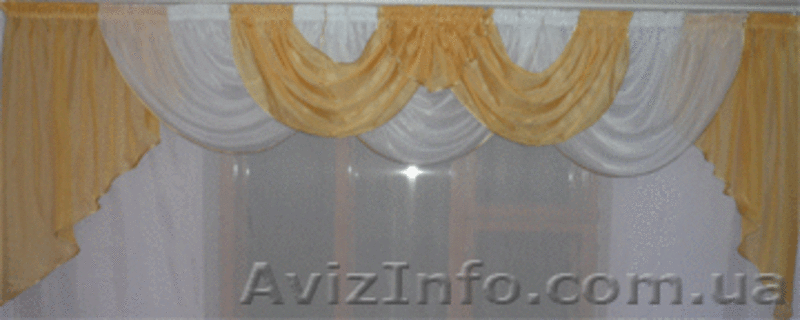 Ламбрекены изШифона на любой вкус и цвет - <ro>Изображение</ro><ru>Изображение</ru> #8, <ru>Объявление</ru> #421395