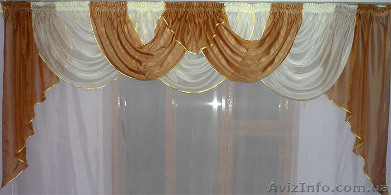 Ламбрекены изШифона на любой вкус и цвет - <ro>Изображение</ro><ru>Изображение</ru> #9, <ru>Объявление</ru> #421395