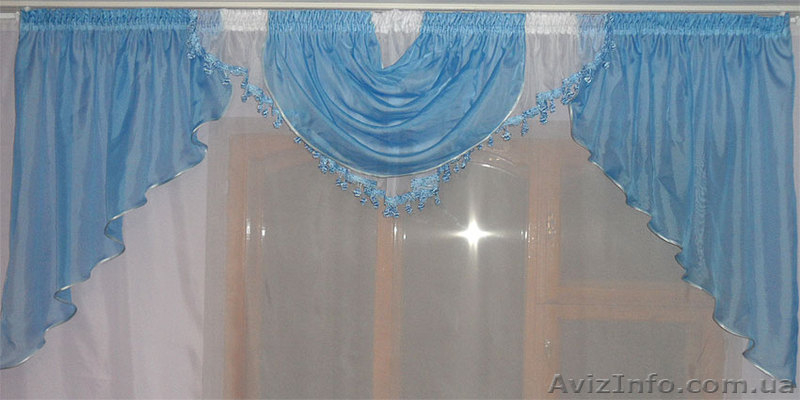 Ламбрекены изШифона на любой вкус и цвет - <ro>Изображение</ro><ru>Изображение</ru> #4, <ru>Объявление</ru> #421395