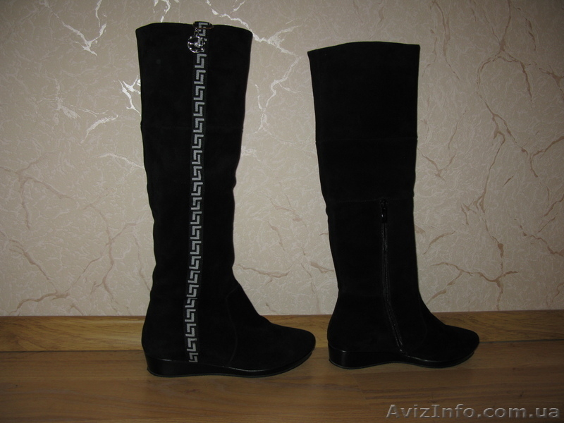 новые натуральные замшевые Сапоги - <ro>Изображение</ro><ru>Изображение</ru> #6, <ru>Объявление</ru> #401286