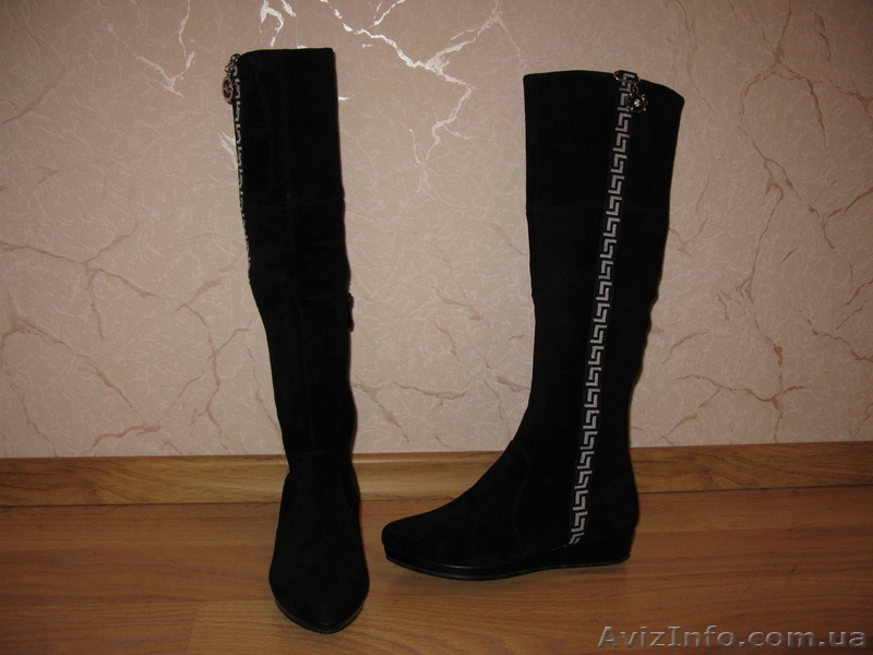 новые натуральные замшевые Сапоги - <ro>Изображение</ro><ru>Изображение</ru> #7, <ru>Объявление</ru> #401286