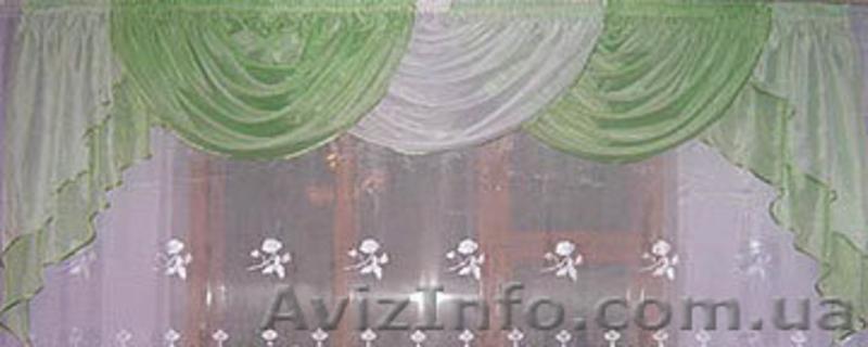 Ламбрекены изШифона на любой вкус и цвет - <ro>Изображение</ro><ru>Изображение</ru> #3, <ru>Объявление</ru> #421395