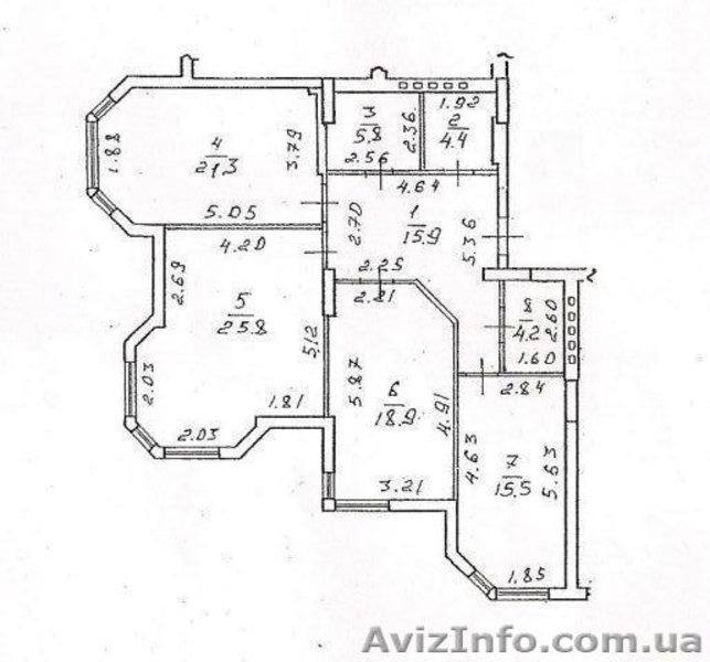 Продам 3-х комн. квартиру в ЖК«Чудо-город», ул.Среднефонтанская. - <ro>Изображение</ro><ru>Изображение</ru> #10, <ru>Объявление</ru> #432658