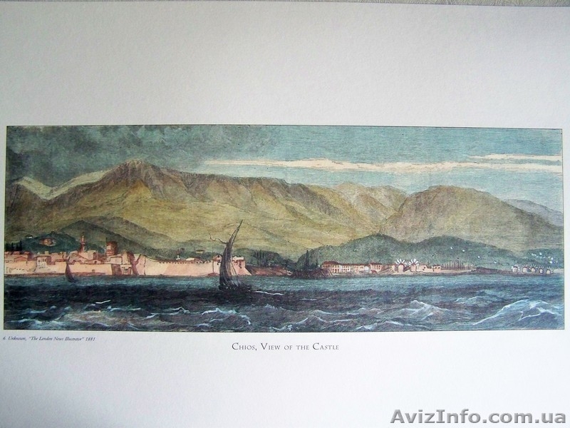 Гравюры с видами греческих островов - <ro>Изображение</ro><ru>Изображение</ru> #4, <ru>Объявление</ru> #485263