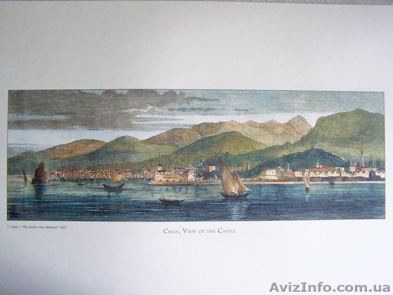 Гравюры с видами греческих островов - <ro>Изображение</ro><ru>Изображение</ru> #5, <ru>Объявление</ru> #485263