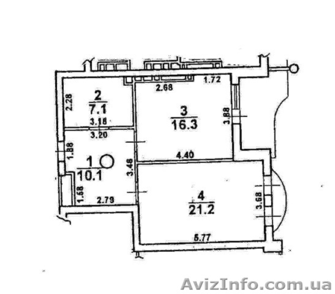 Продам 1 комн. квартиру в  пер. Сабанский. - <ro>Изображение</ro><ru>Изображение</ru> #4, <ru>Объявление</ru> #502915