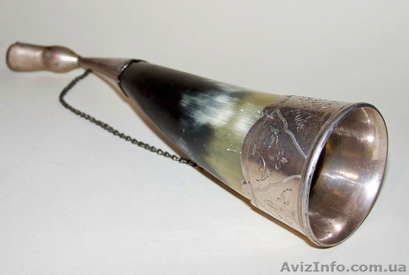 Рог для вина старинный - <ro>Изображение</ro><ru>Изображение</ru> #3, <ru>Объявление</ru> #485256