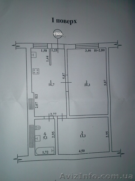 2х комнатная квартира.  Малиновский р-н  молдаванка  - <ro>Изображение</ro><ru>Изображение</ru> #6, <ru>Объявление</ru> #530875