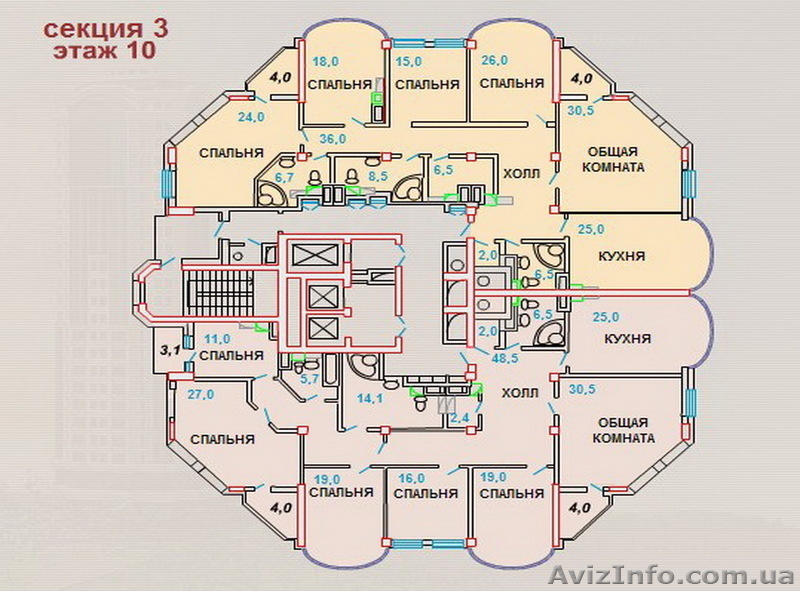 Продам  уникальную квартиру в жк 'АРК ПАЛАС'/Генуэзской - <ro>Изображение</ro><ru>Изображение</ru> #3, <ru>Объявление</ru> #566786