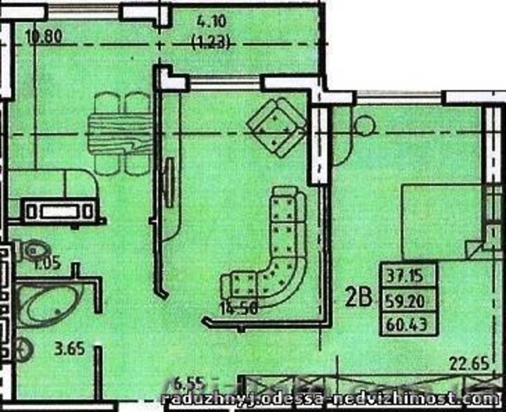 2х ком. кв-ра в новом сданном доме на Таирово. - <ro>Изображение</ro><ru>Изображение</ru> #3, <ru>Объявление</ru> #592914