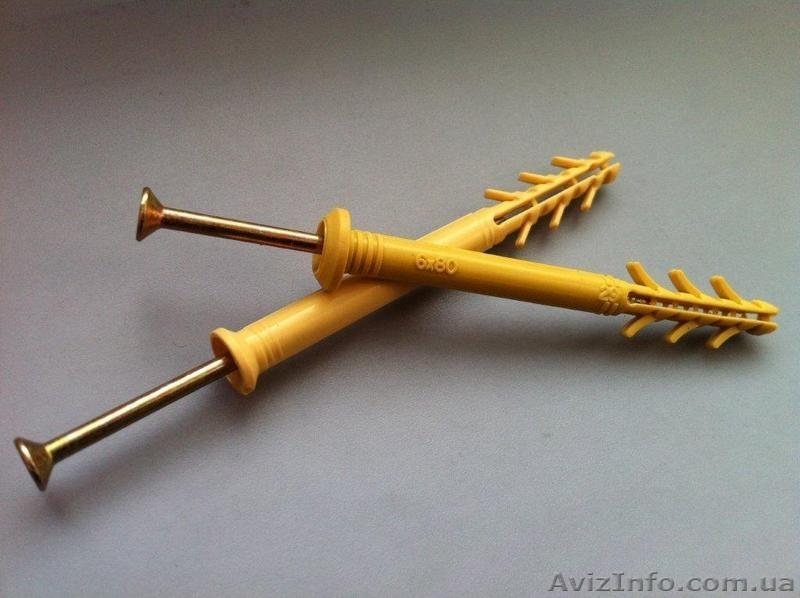 Дюбели быстрого монтажа с ударным шурупом: 32 типоразмера  от 6х35 до 10х200mm.  - <ro>Изображение</ro><ru>Изображение</ru> #4, <ru>Объявление</ru> #629557