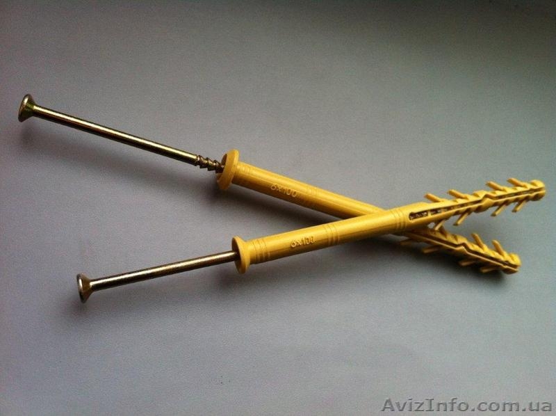 Дюбели быстрого монтажа с ударным шурупом: 32 типоразмера  от 6х35 до 10х200mm.  - <ro>Изображение</ro><ru>Изображение</ru> #5, <ru>Объявление</ru> #629557