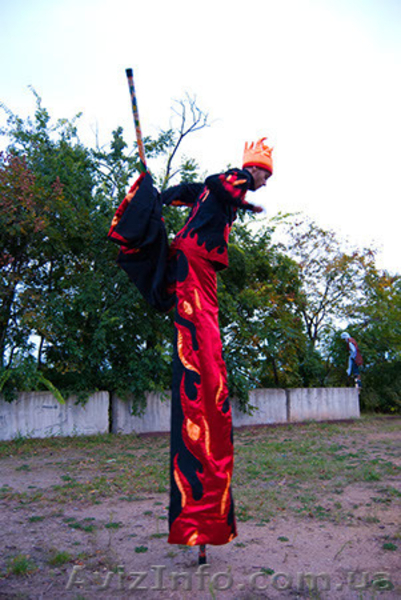 Ходули, ходулист, ходулисты, артист оригинального жанра - <ro>Изображение</ro><ru>Изображение</ru> #5, <ru>Объявление</ru> #746988