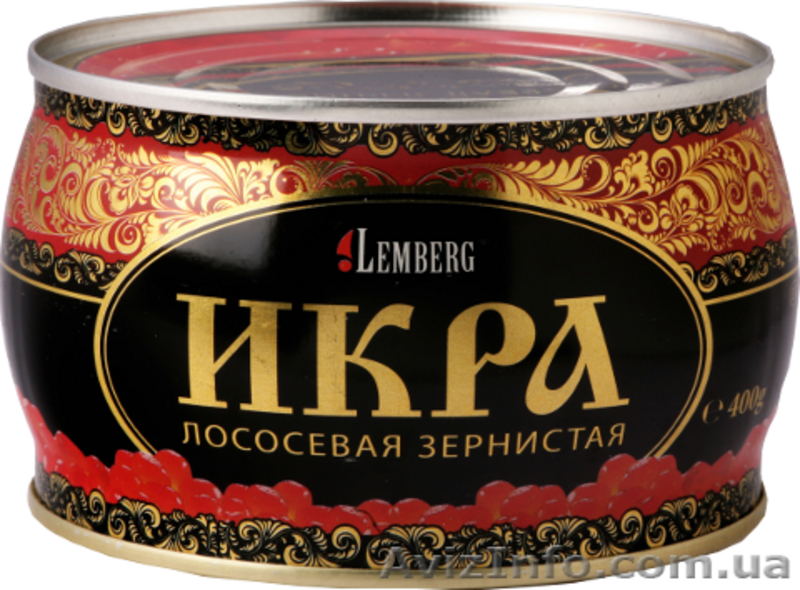 Икра красная кеты (кетовая) ТМ Lemberg, Лемберг - <ro>Изображение</ro><ru>Изображение</ru> #3, <ru>Объявление</ru> #543026