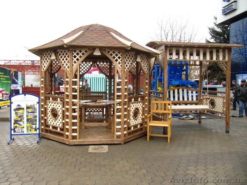 БЕСЕДКИ, ТЕРРАСЫ, КОЛОДЦЫ, КАЧЕЛИ, ПЕРГОЛЫ, БАРБЕКЮ, МОСТИКИ, ИГРОВЫЕ ПЛОЩАДКИ,  - <ro>Изображение</ro><ru>Изображение</ru> #4, <ru>Объявление</ru> #752829