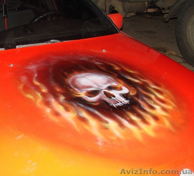 Аэрография авто и мото. - <ro>Изображение</ro><ru>Изображение</ru> #3, <ru>Объявление</ru> #764764