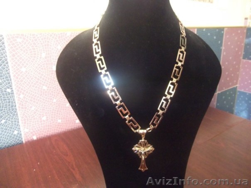 Золотая цепь с крестом - <ro>Изображение</ro><ru>Изображение</ru> #3, <ru>Объявление</ru> #755007