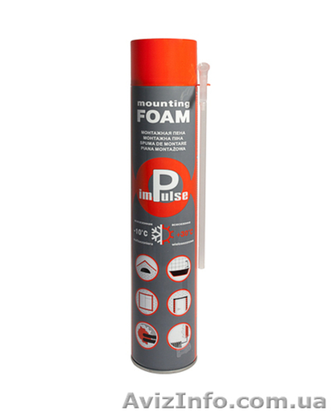 Пена монтажная бытовая(трубка). - <ro>Изображение</ro><ru>Изображение</ru> #3, <ru>Объявление</ru> #773232